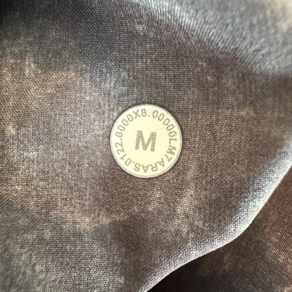 Lululemon Size Medium T.H.E. Short 9" *Linerless Gravel Dust Iron Blue Multi - Picture 9 of 9